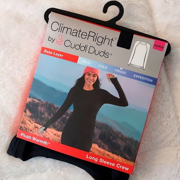 Cuddl Duds Plush Warmth Crew - Picture 1 of 7